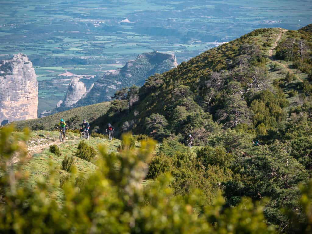 Mountain Biking in the Pyrenees Backcountry