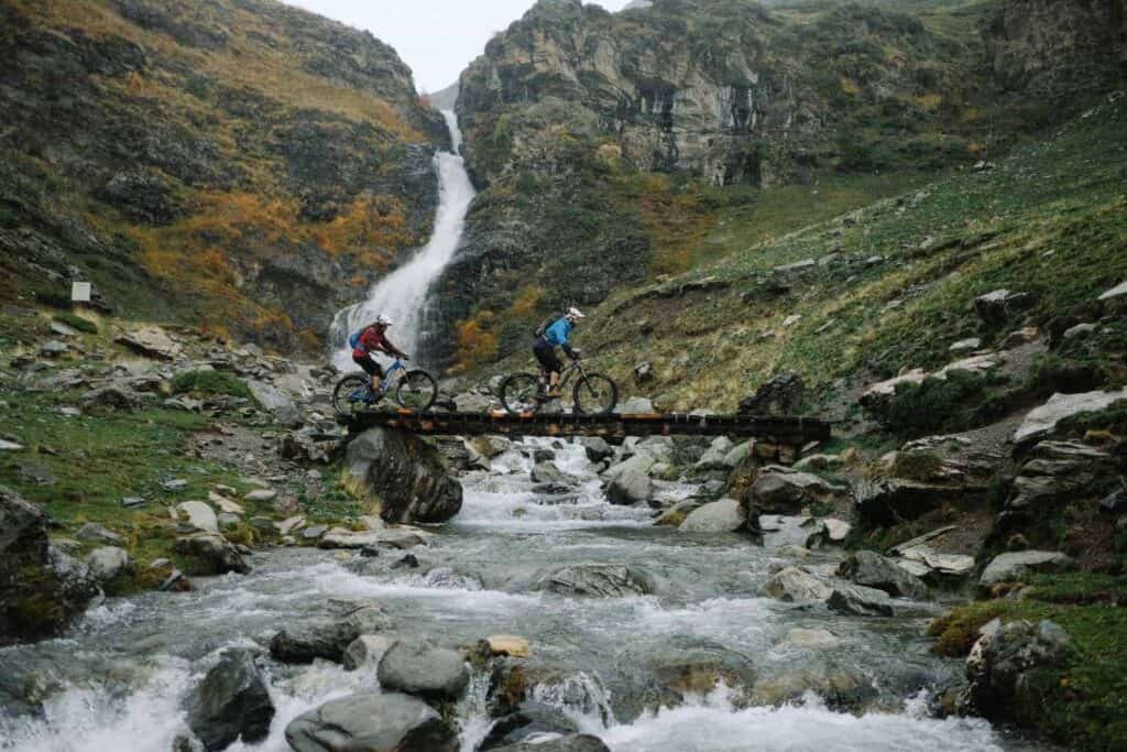 Winter Finally Mountain Bike Video