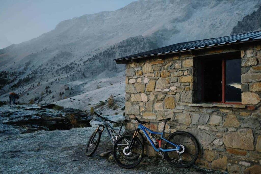 Winter Finally Mountain Bike Video