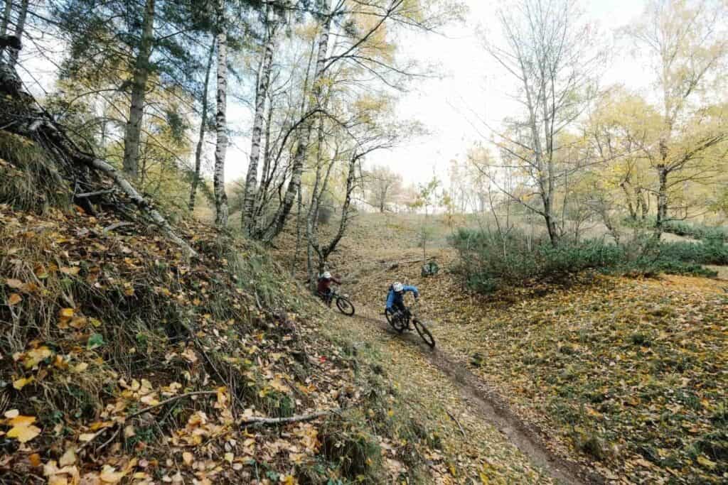 Winter Finally Mountain Bike Video