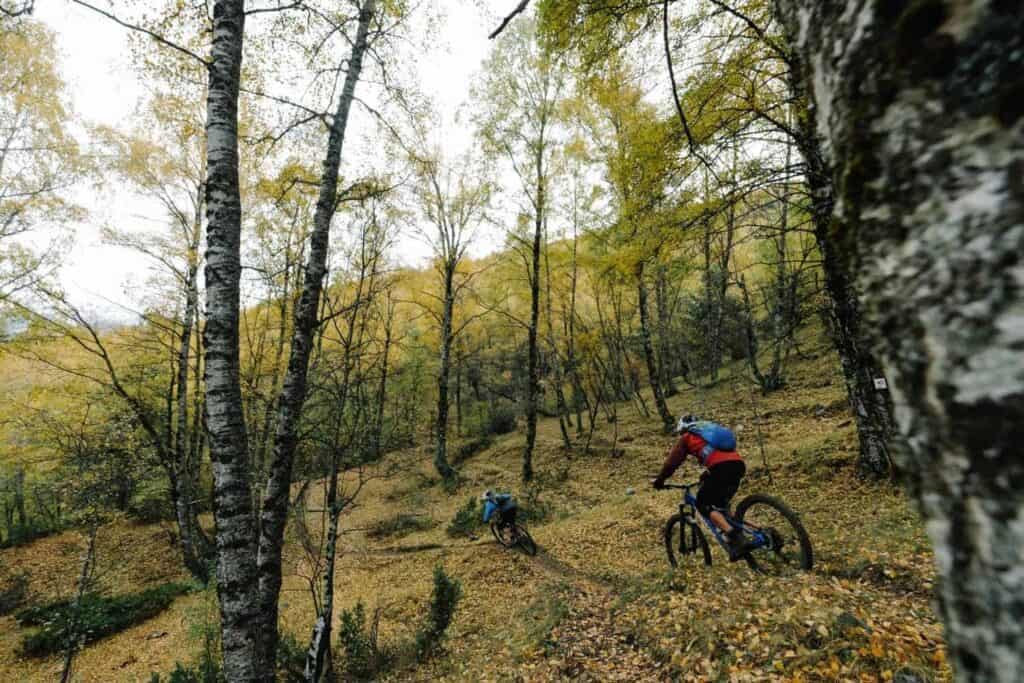 Winter Finally Mountain Bike Video