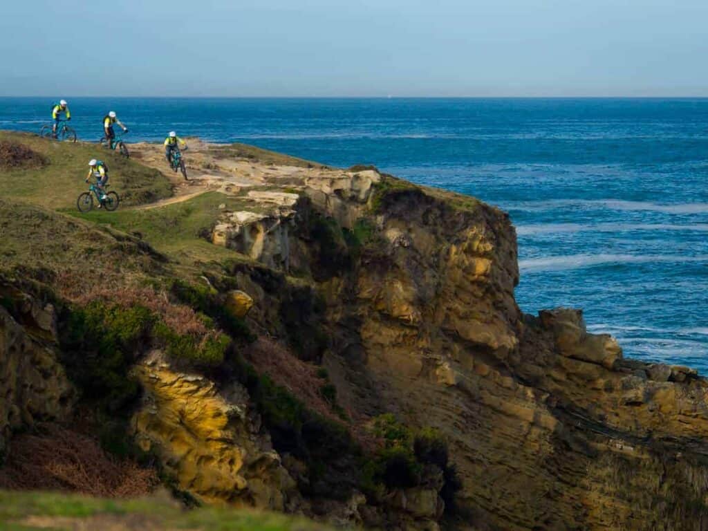 Plastic Adventure: Basque Coast Bike Tour with basqueMTB