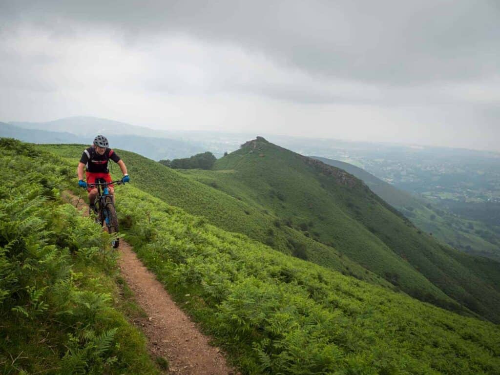 basque coast safari mountain bike holiday