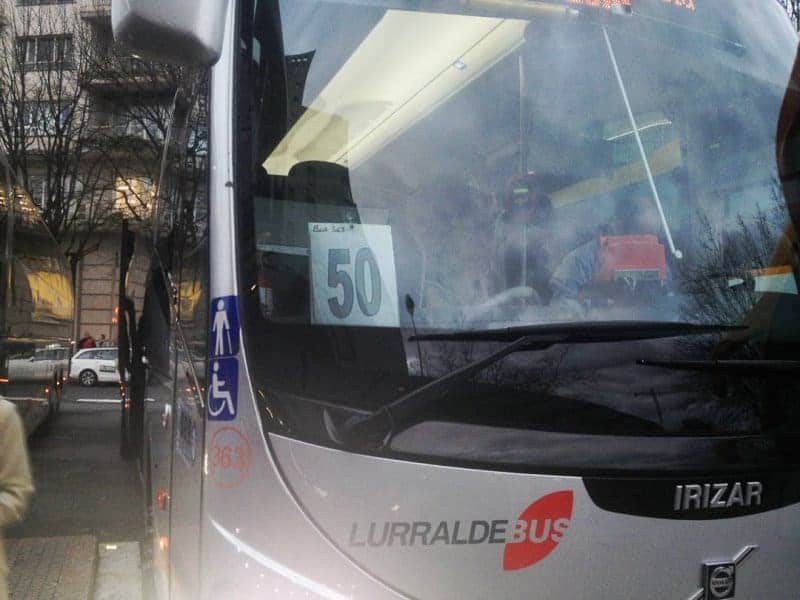 Bus Transfer Bilbao to San Sebastain